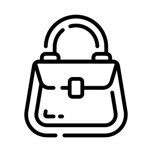 Purse, Clutch, Handbag, Bag, Apparel icon