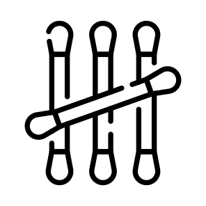Buds, Swabs, Hygiene, Cleaning, Tool icon