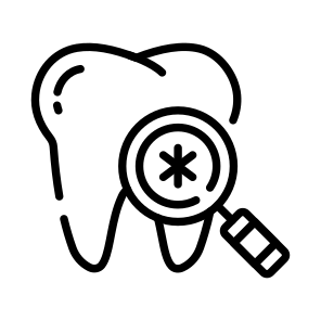 Checkup, Diagnosis, Treatment, Molar, Oral icon