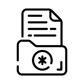 Data, File, Folder, Archive, Record icon