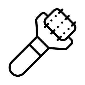 Dermaroller, Microneedle, Roller, Tool, Instrument icon