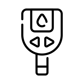 Glucometer, Diabetes, Sugar, Testing, Device icon