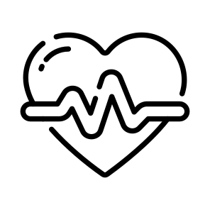 Heartbeat, Lifeline, Life, Pulse, Pulsation icon