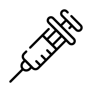 Injection, Syringe, Vaccine, Intravenous, Shot icon