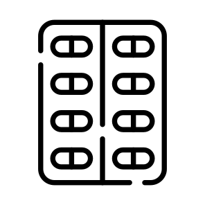 Medicine, Blister, Pills, Drugs, Tablets icon