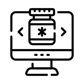 Medicine, Telemedicine, Ehealth, Healthcare, Pharmacy icon
