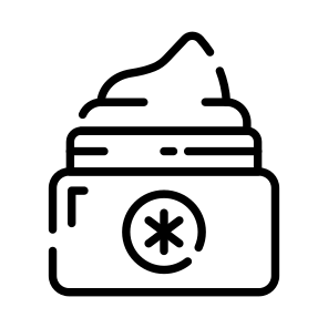Moisturizer, Cream, Ointment, Jar, Medicated icon