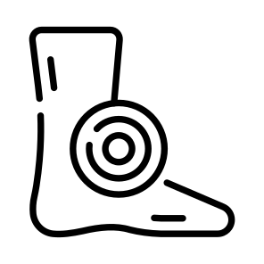 Pain, Injury, Discomfort, Foot, Ache icon