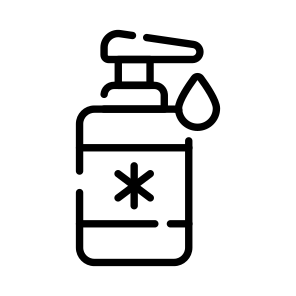Sanitizer, Hygiene, Antiseptic, Disinfectant, Antibacterial icon