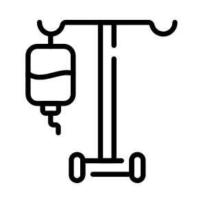 Stand, Drip, Intravenous, Aid, Treatment icon