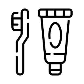 Toothpaste, Toothbrush, Hygiene, Oral, Tube icon
