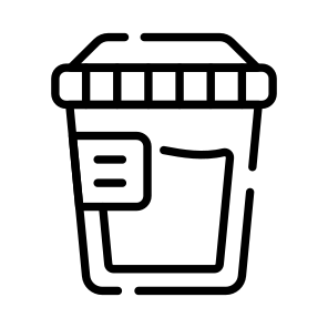 Urine, Container, Lab, Testing, Diagnosis icon