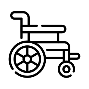 Wheelchair, Disability, Mobility, Chair, Medical,, icon
