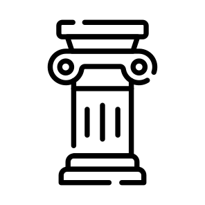 Architecture, Column, Pillar, Courtroom, Ancient icon
