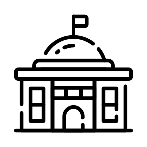 Building, Courthouse, Courtroom, Government, Supreme icon