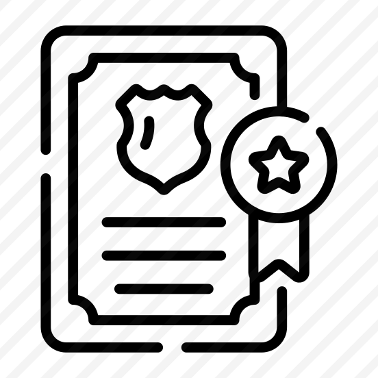 Certificate, Degree, Award, Credential, Police preview