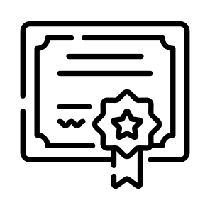 Certificate, Degree, Diploma, Credential, Award icon