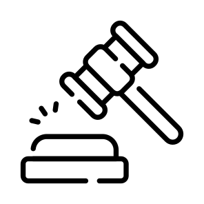 Gavel, Hammer, Order, Law, Legal icon