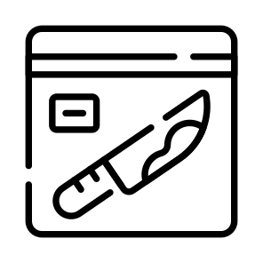 Murder, Knife, Weapon, Clue, Evidence icon