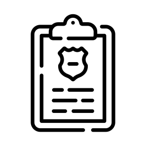 Police, Report, Crime, File, Record icon