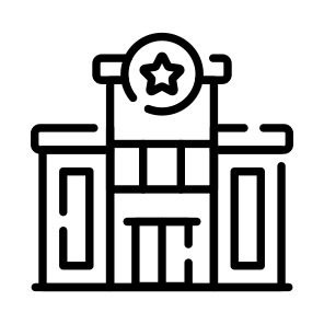 Police, Station, Enforcement, Department, Law icon