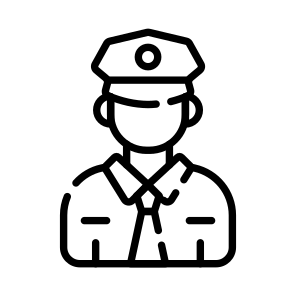 Policeman, Officer, Cop, Law, Lawman icon