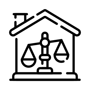 Property, Home, House, Residence, Law icon
