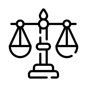 Scale, Balance, Fairness, Rights, Equality icon
