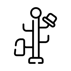 Cap, Hat, Stand, Rack, Hanger icon