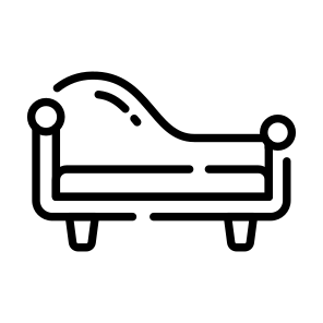 Couch, Sofa, Settee, Divan, Seat icon