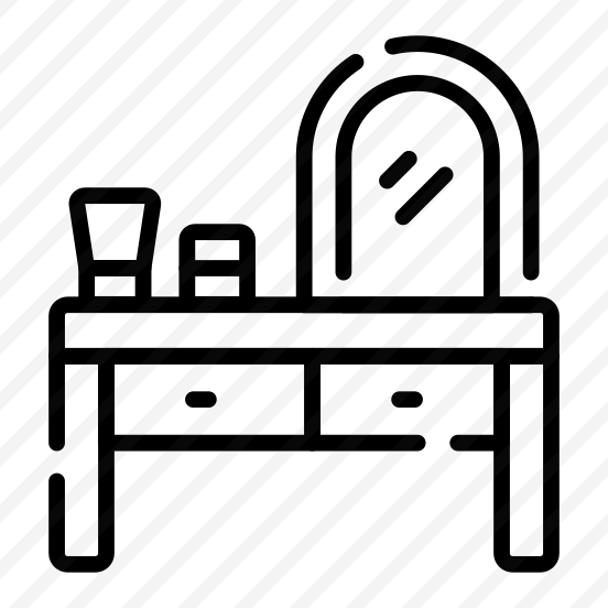Desk, Table, Mirror, Reflection, Glass preview