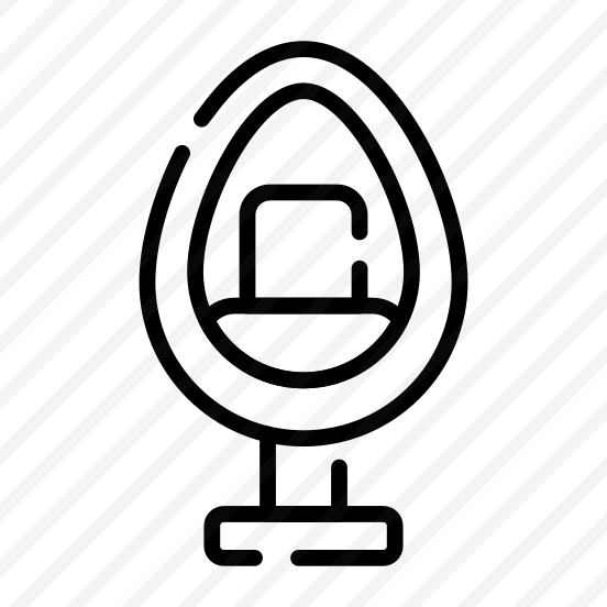 Egg, Oval, Chair, Seat, Sitting preview