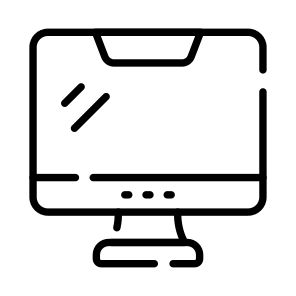 Monitor, Computer, Pc, Desktop, Lcd icon
