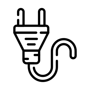 Plug, Switch, Electric, Cord, Wire icon