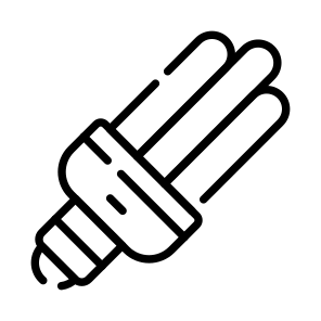 Saver, Light, Bulb, Illumination, Electric icon