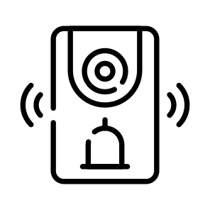 Smart, Bell, Doorbell, Ringer, Device icon