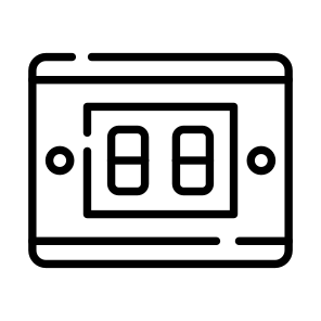 Switchboard, Switches, Outlet, Power, Board icon