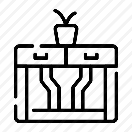 Table, Console, Drawer, Storage, Vase preview