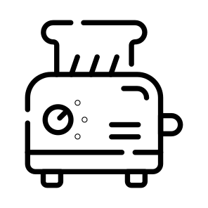 Toaster, Machine, Breakfast, Appliance, Electronic icon