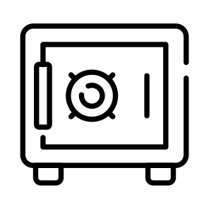 Vault, Locker, Safe, Strongbox, Storage icon