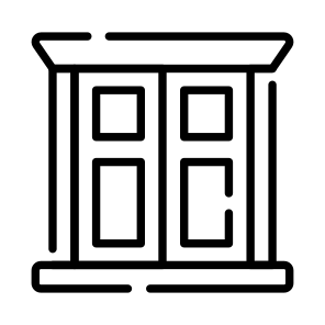 Window, Windowpane, Glaze, Glass, Pane icon