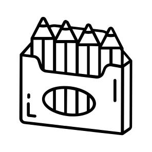 Color, Pencils, Stationery, Drawing, Drafting icon