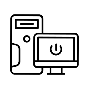 Computer, Desktop, Technology, Cpu, Workstation icon