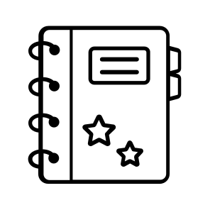 Diary, Notebook, Textbook, Writing, Pad icon