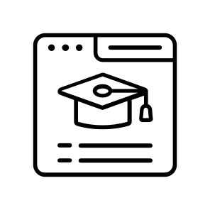 Education, Website, Elearning, Portal, Platform icon