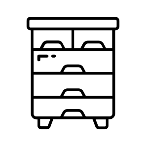Filing, Cabinet, Drawer, Storage, Records icon