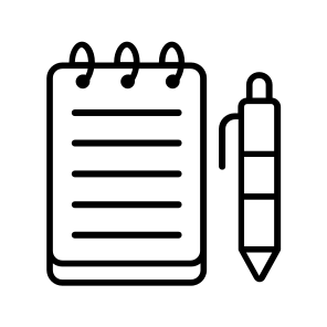 Notepad, Stationery, Memo, Notebook, Reminder icon