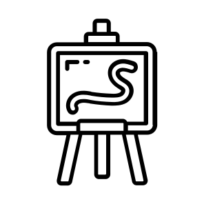 Painting, Drawing, Education, Lessons, Creativity icon