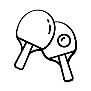 Ping Pong, Table, Tennis, Indoor, Game icon