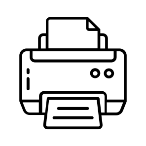 Printer, Printing, Machine, Device, Technology icon